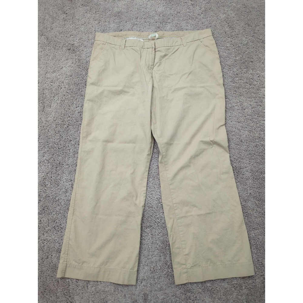 Marks & Spencer Pants Womens 42" Beige Mid Rise Straight Leg Casual